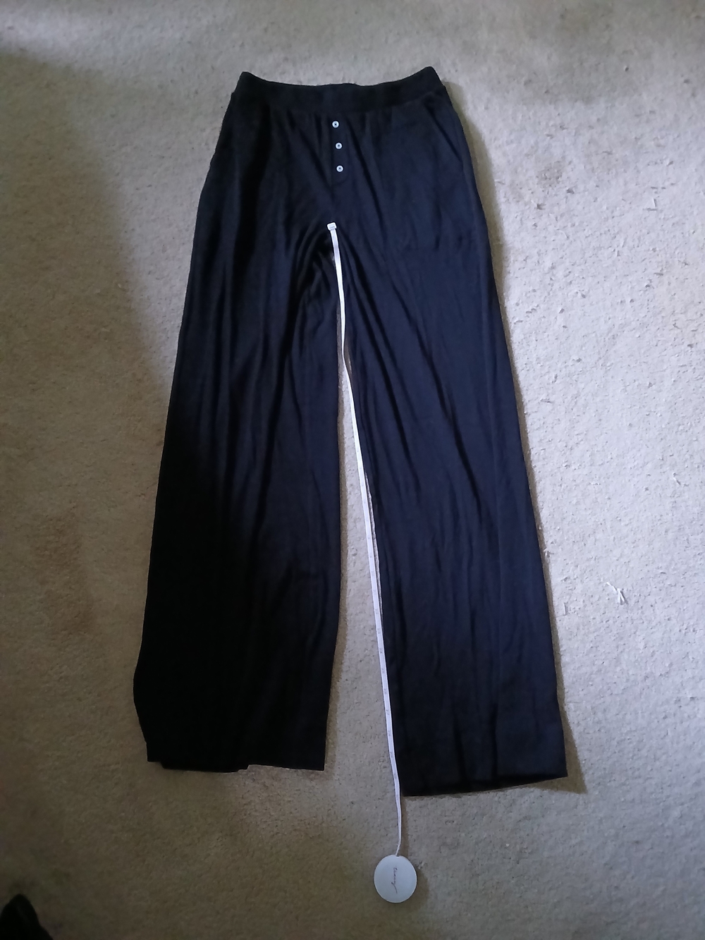 Pact Organic  Black Lounge Pants Xs